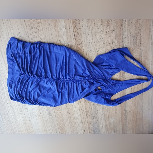 BEBE purple mini dress - Picture 4 of 5